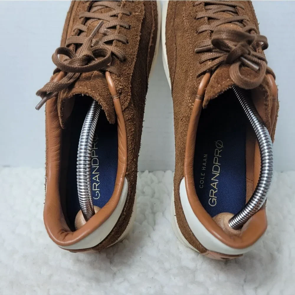 Cole Haan GrandPro Turf Sneaker Men’s 9.5M Brown Suede C29972 Lightweight Indoor